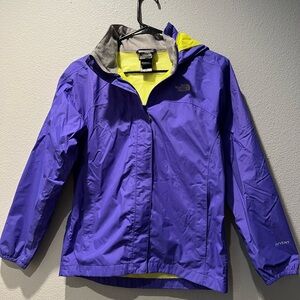 Girls The North Face hyvent rain jacket